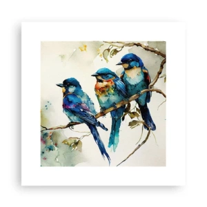 Affiche - Poster - A-t-il été offensé ? - 30x30 cm