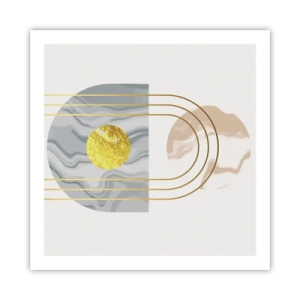 Affiche - Poster - Clareté et brillance - 60x60 cm