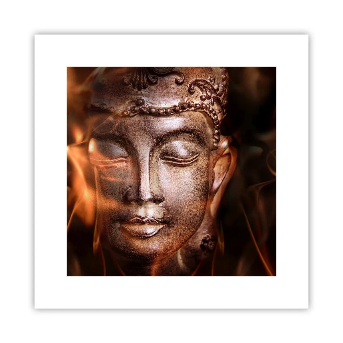 Affiche - Poster - Il n'existe qu'ici et maintenant - 30x30 cm