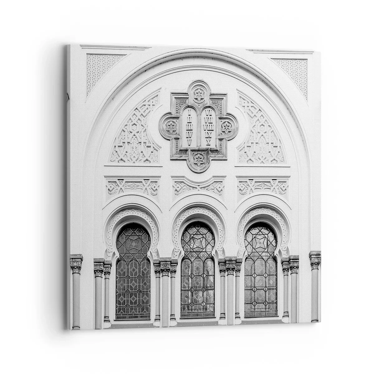 Impression sur toile - Image sur toile - À la frontière des cultures - 70x70 cm