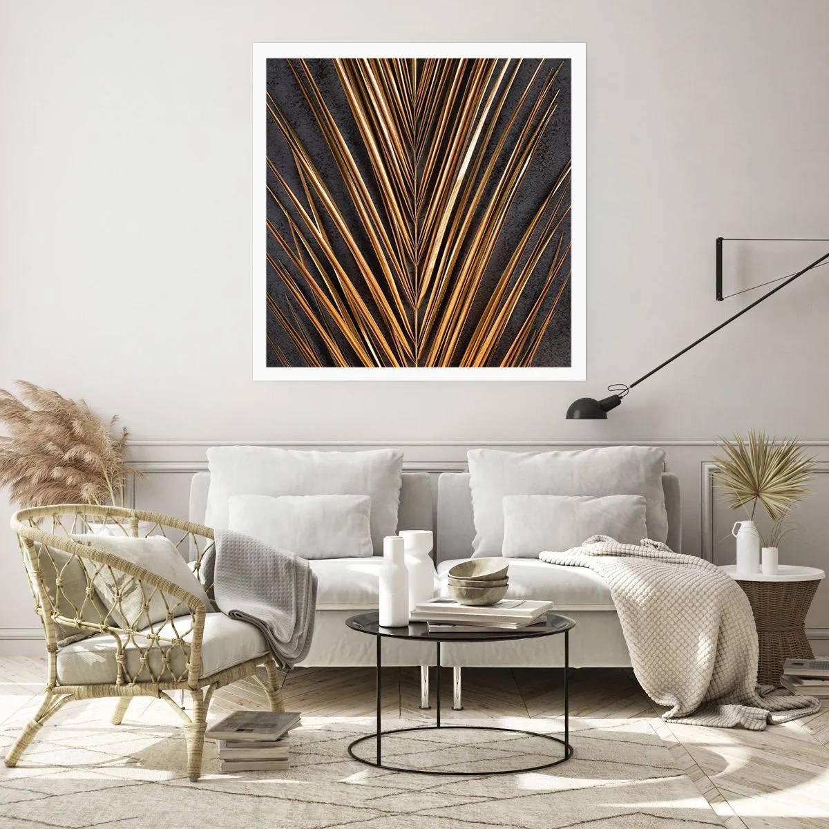 Affiche - Poster - L'or des tropiques - 40x40 cm