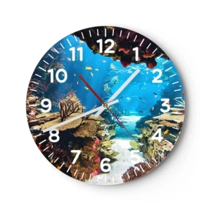 Horloge murale - Pendule murale - Tu ne l'as même pas rêvé - 30x30 cm