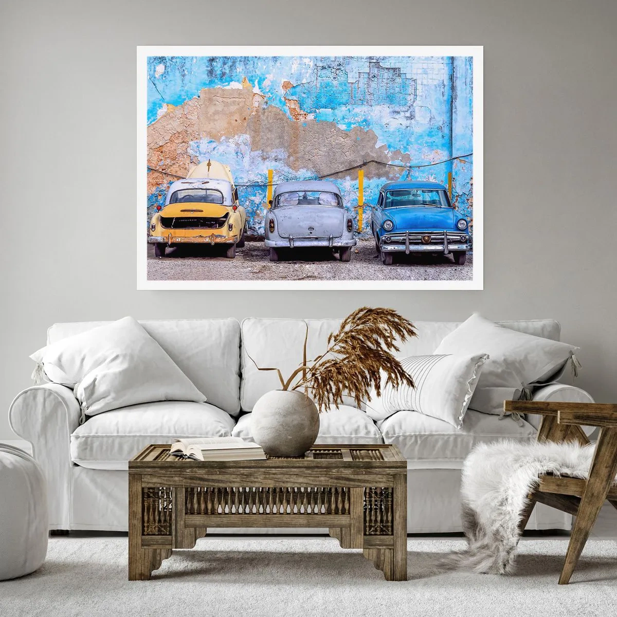 Affiche - Poster - Rencontre de vétérans - 50x40 cm