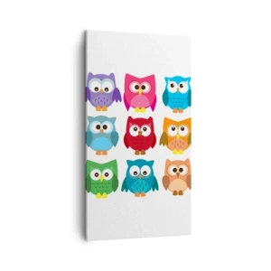 Impression sur toile - Image sur toile - C'est amusant d'être différent - 45x80 cm