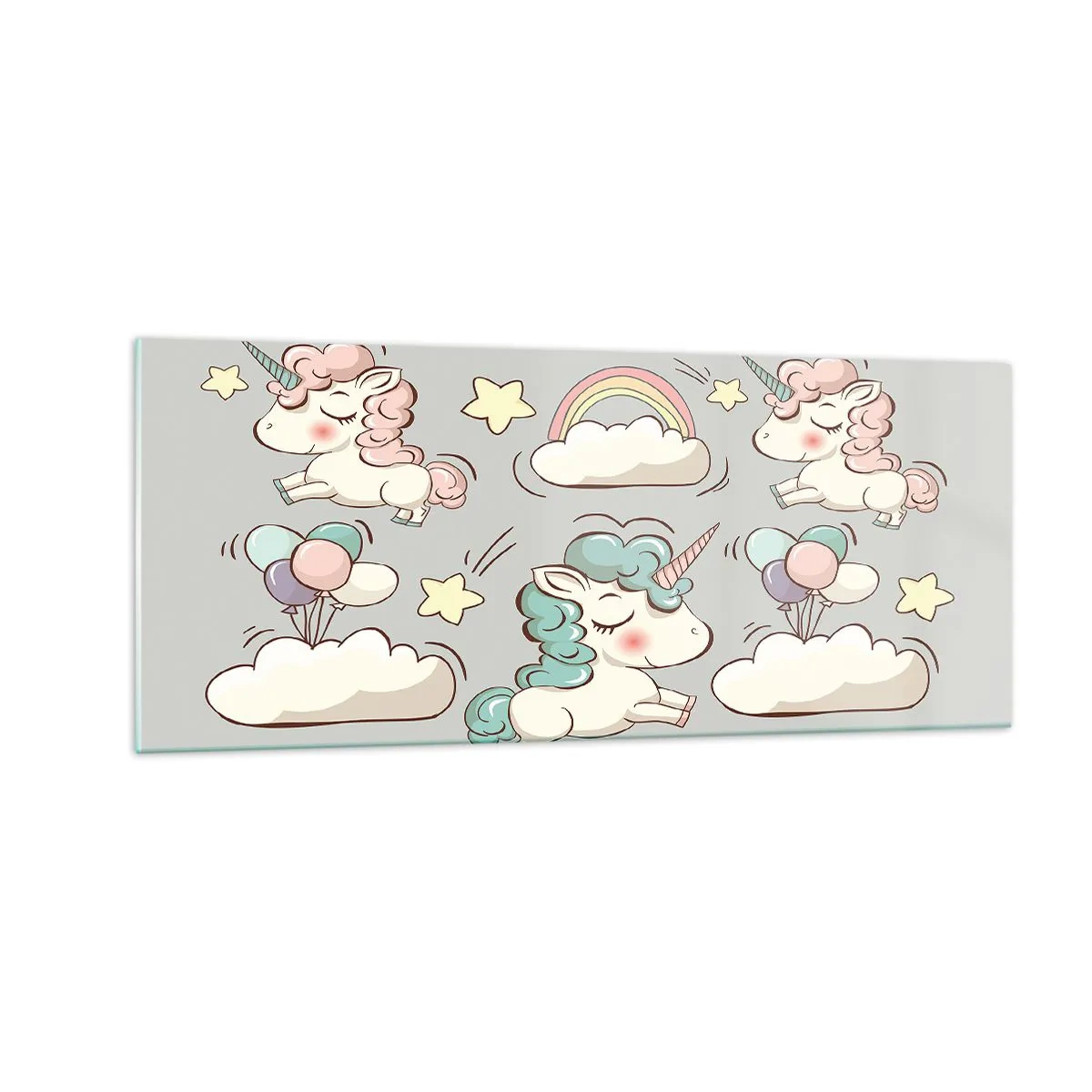 Impression sur verre - Image sur verre - Ils existe, c'est sûr… - 100x40 cm