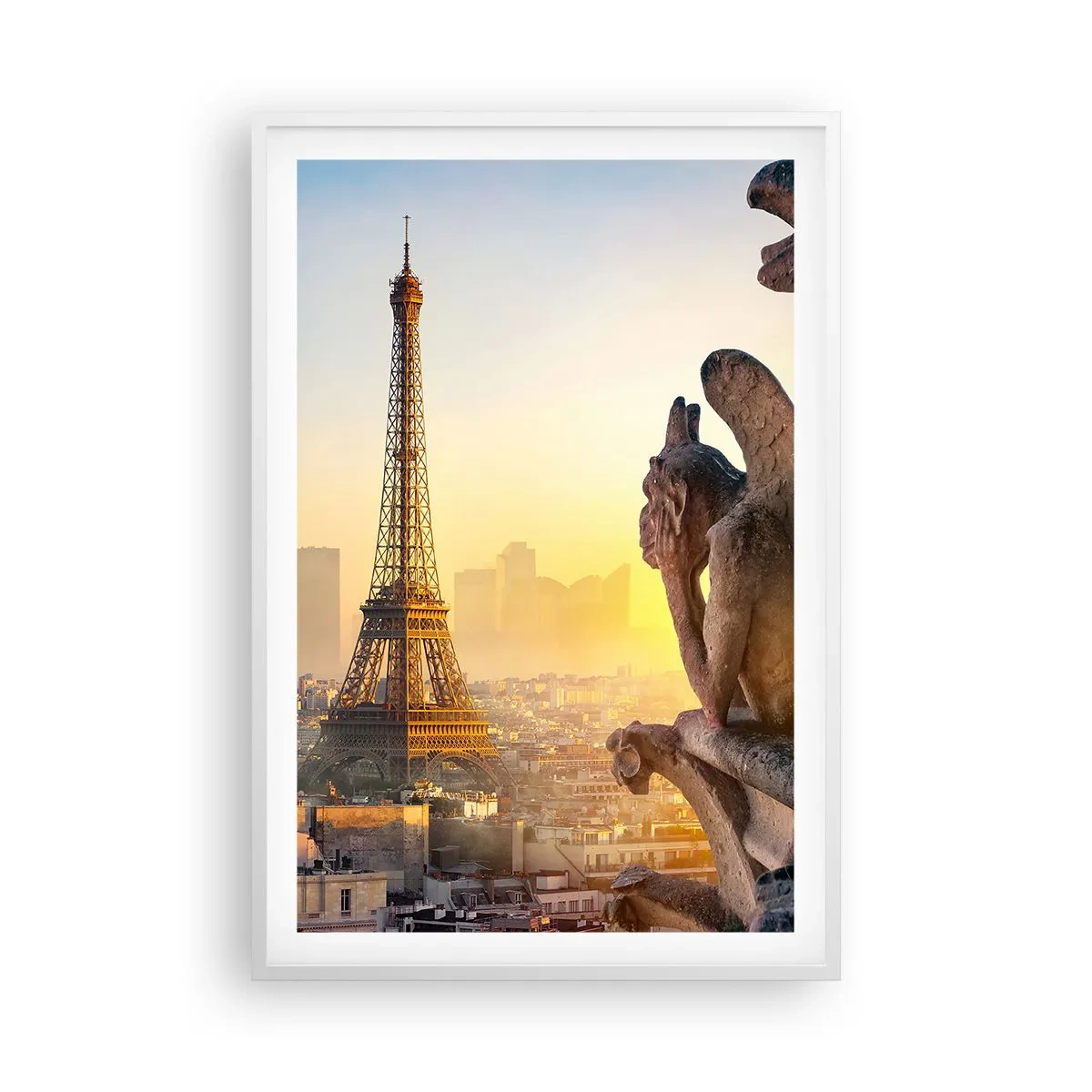 Affiche dans un cadre blanc - Poster - Tellement de choses ont changés... - 61x91 cm