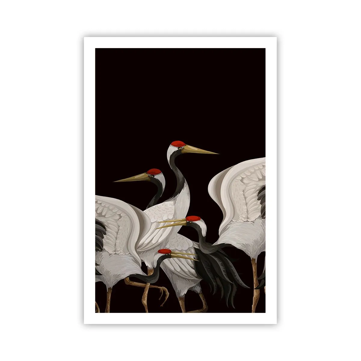 Affiche - Poster - Histoire d'oiseaux - 61x91 cm