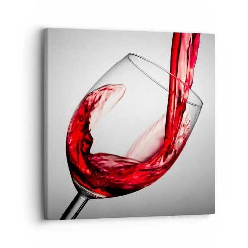 Impression sur toile - Image sur toile - Nuance - mouvement - son - 30x30 cm