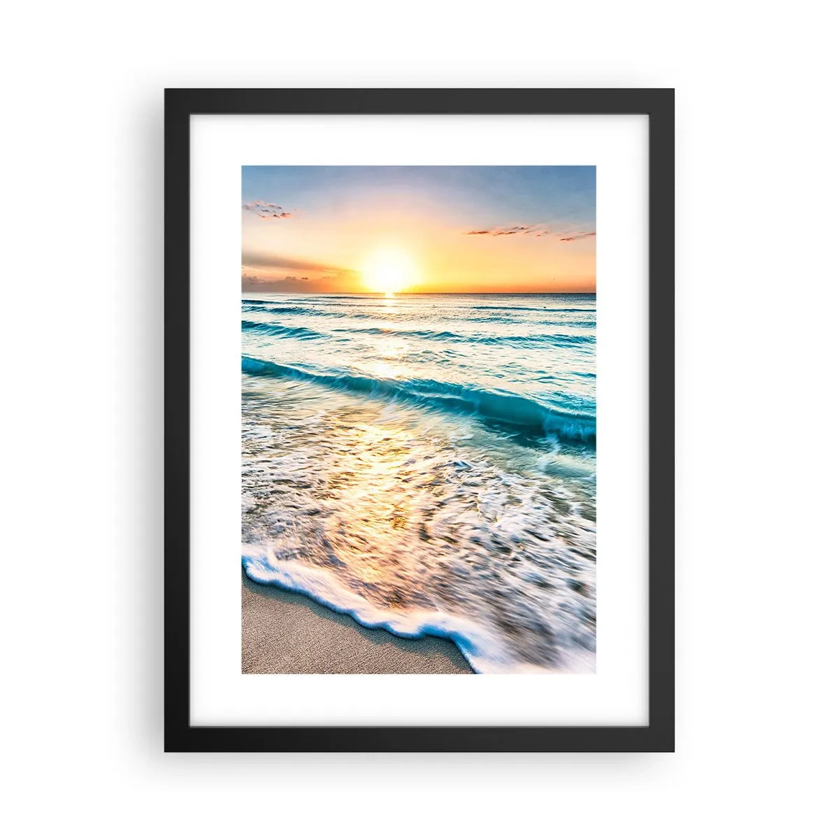 Affiche dans un cadre noir - Poster - Une vue qui en vaut la peine - 30x40 cm