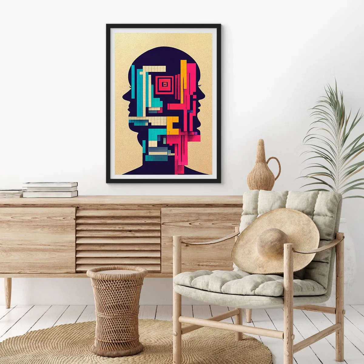 Affiche dans un cadre noir - Poster - De nouvelles obligations - 61x91 cm