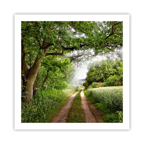 Affiche - Poster - Et in Arcadia ego - 60x60 cm