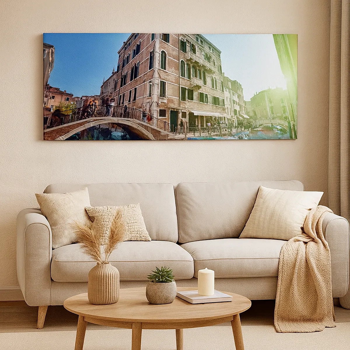 Impression sur toile - Image sur toile - Venise - Amore Moi - 30x30 cm