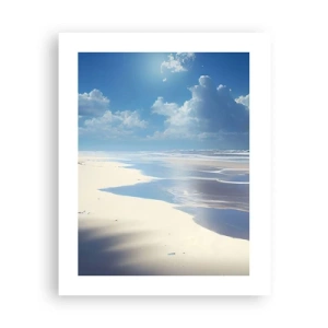 Affiche - Poster - Des vacances paradisiaques - 40x50 cm