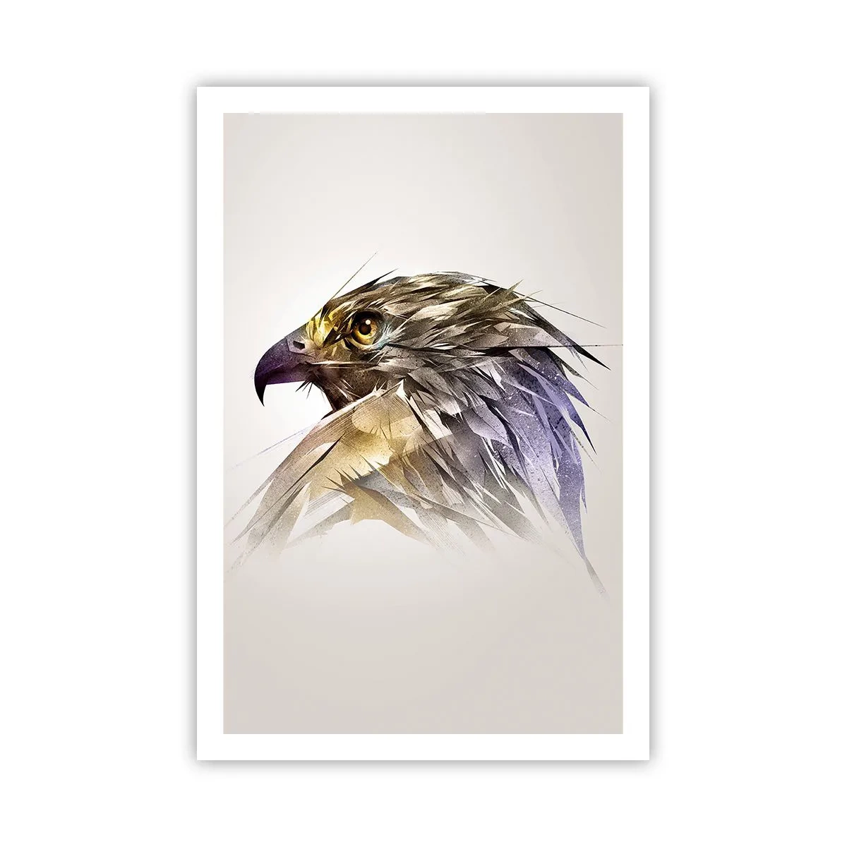 Affiche - Poster - Portrait d'un guerrier - 61x91 cm