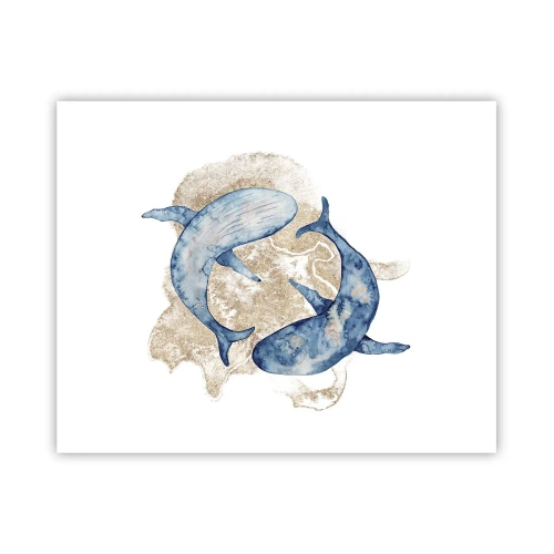 Affiche - Poster - Amis ou amoureux? - 50x40 cm