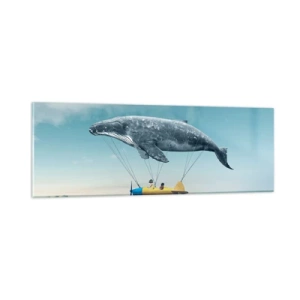 Impression sur verre - Image sur verre - Pourquoi pas? - 90x30 cm