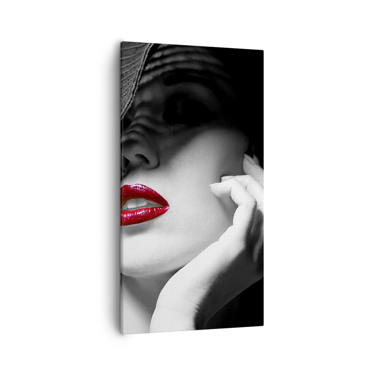 Impression sur toile - Image sur toile - Étude écarlate - 55x100 cm