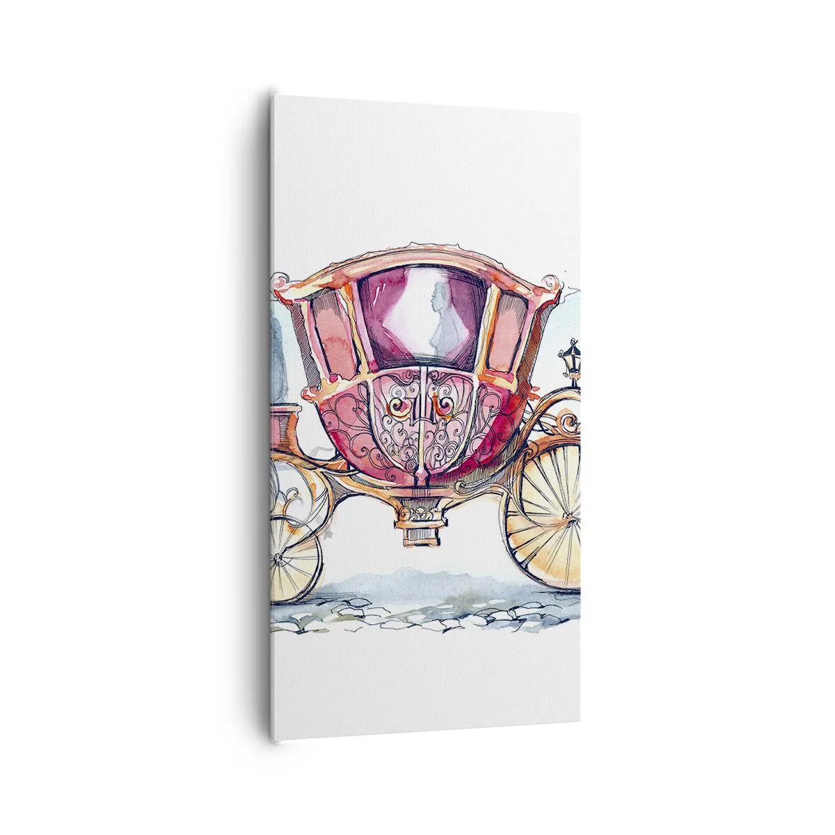 Impression sur toile - Image sur toile - À un mariage ou à un bal ? - 65x120 cm