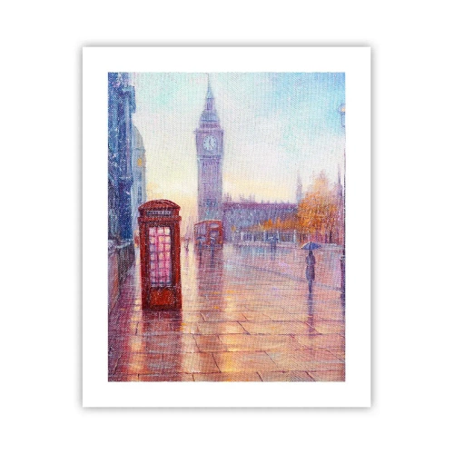 Affiche - Poster - Jour automnal londonien - 40x50 cm