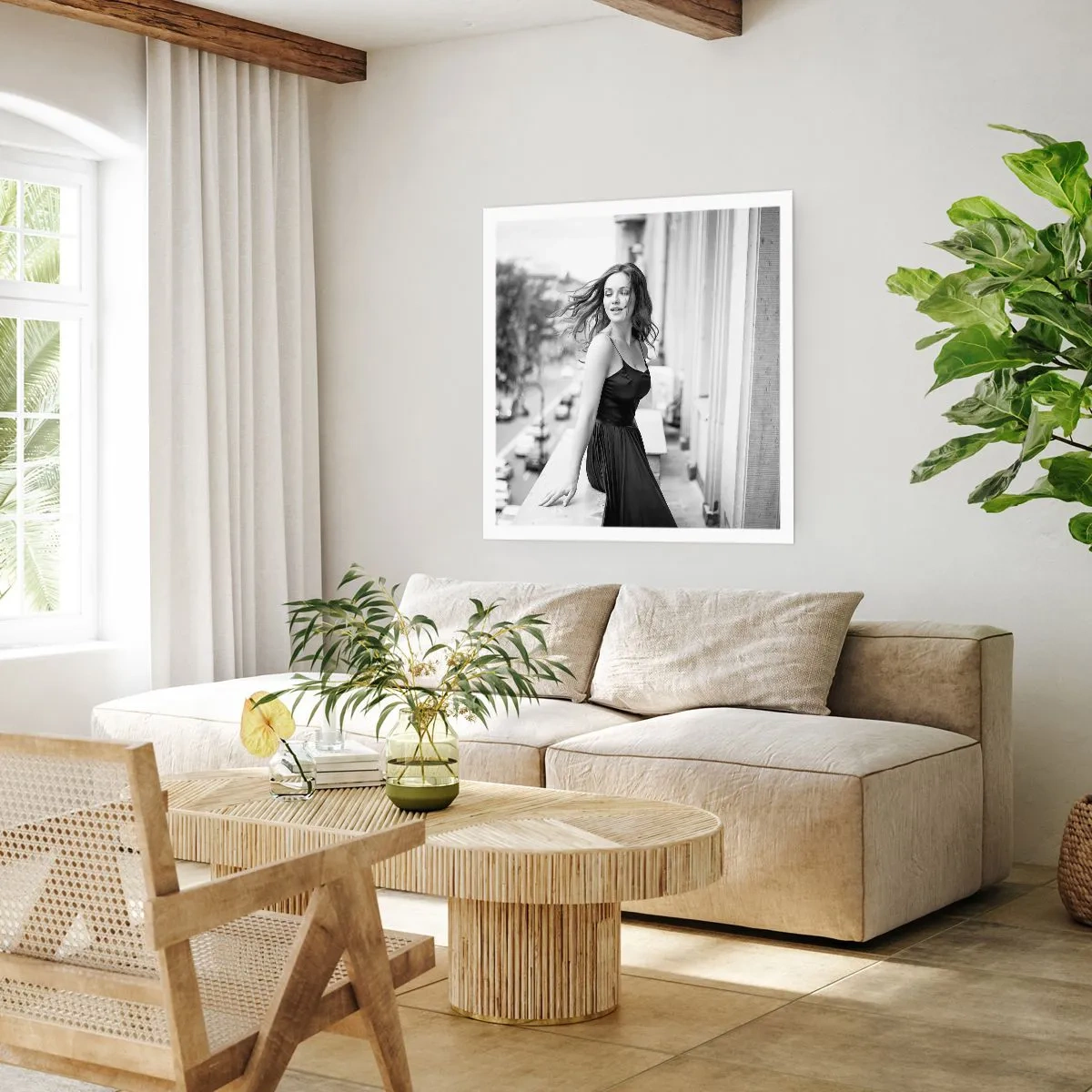 Affiche - Poster - Certainement un Parisien - 60x60 cm