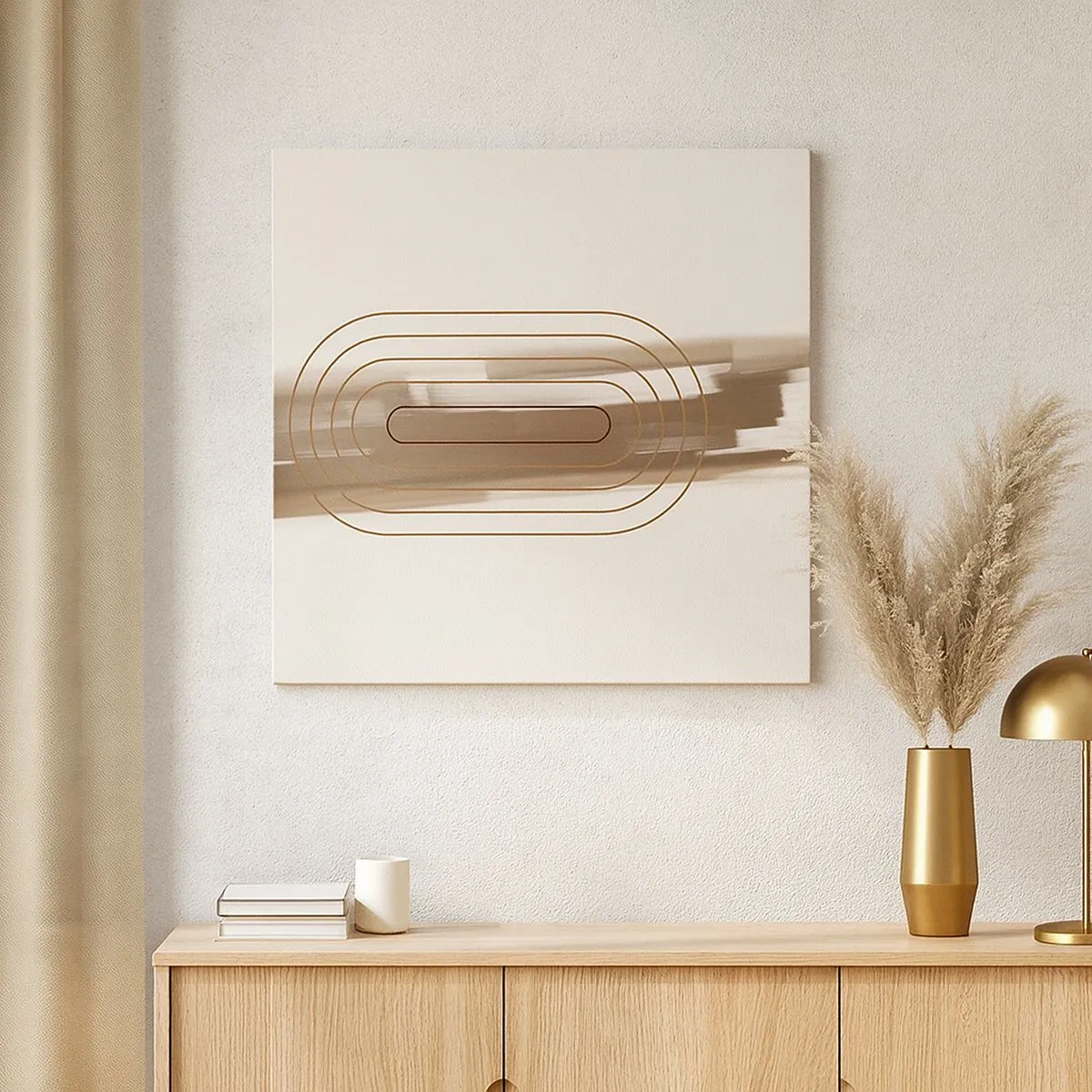 Impression sur toile - Image sur toile - Parfum de gris - 30x30 cm