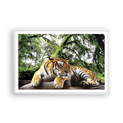 Affiche dans un cadre blanc - Poster - Cordialement - 91x61 cm