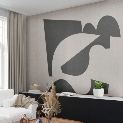 Papier Peint Photo Premium Canvas - À monter soi-même - Abstraction, Bohème, Minimalisme - 250x175 cm