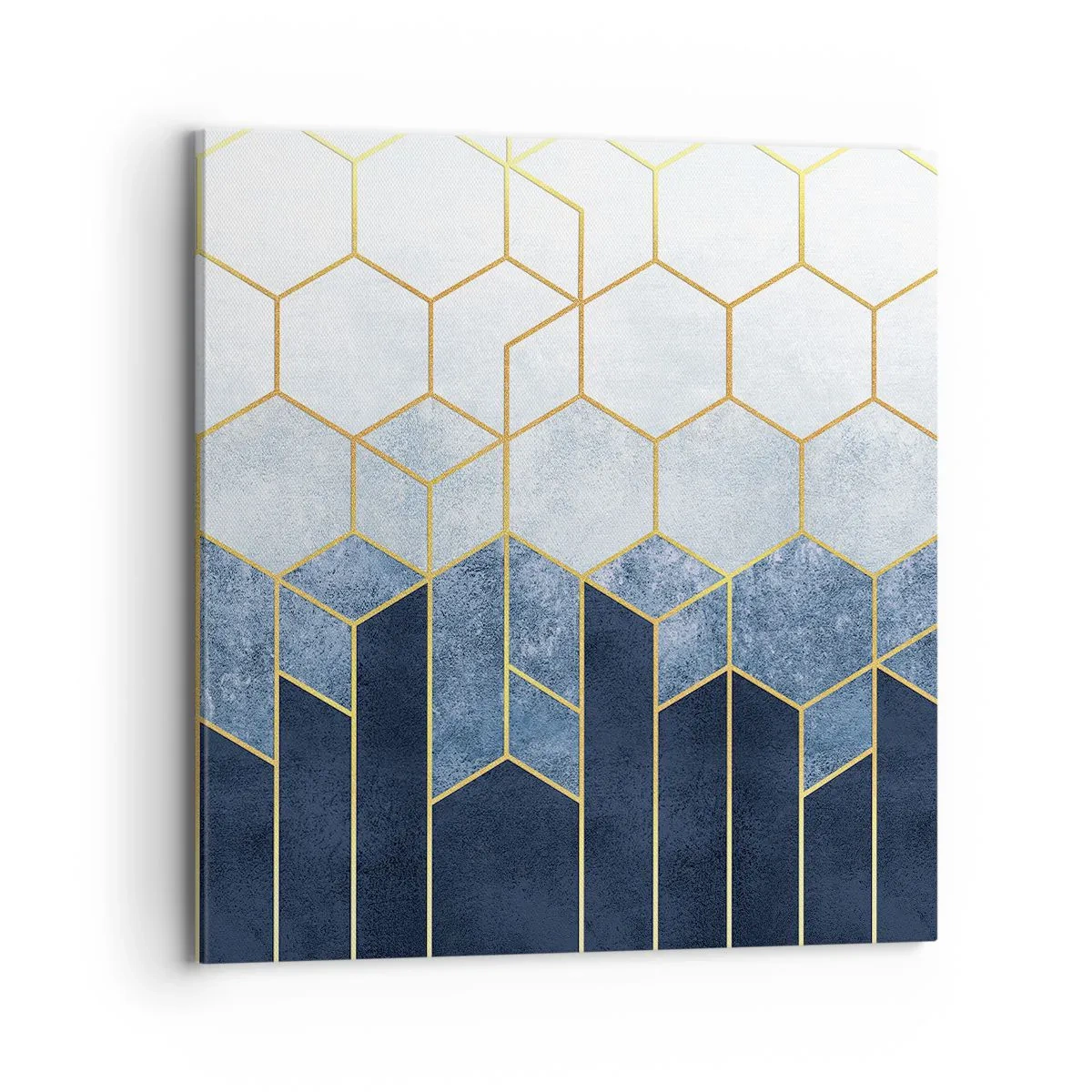 Impression sur toile - Image sur toile - Composition en rythme syncopé - 70x70 cm