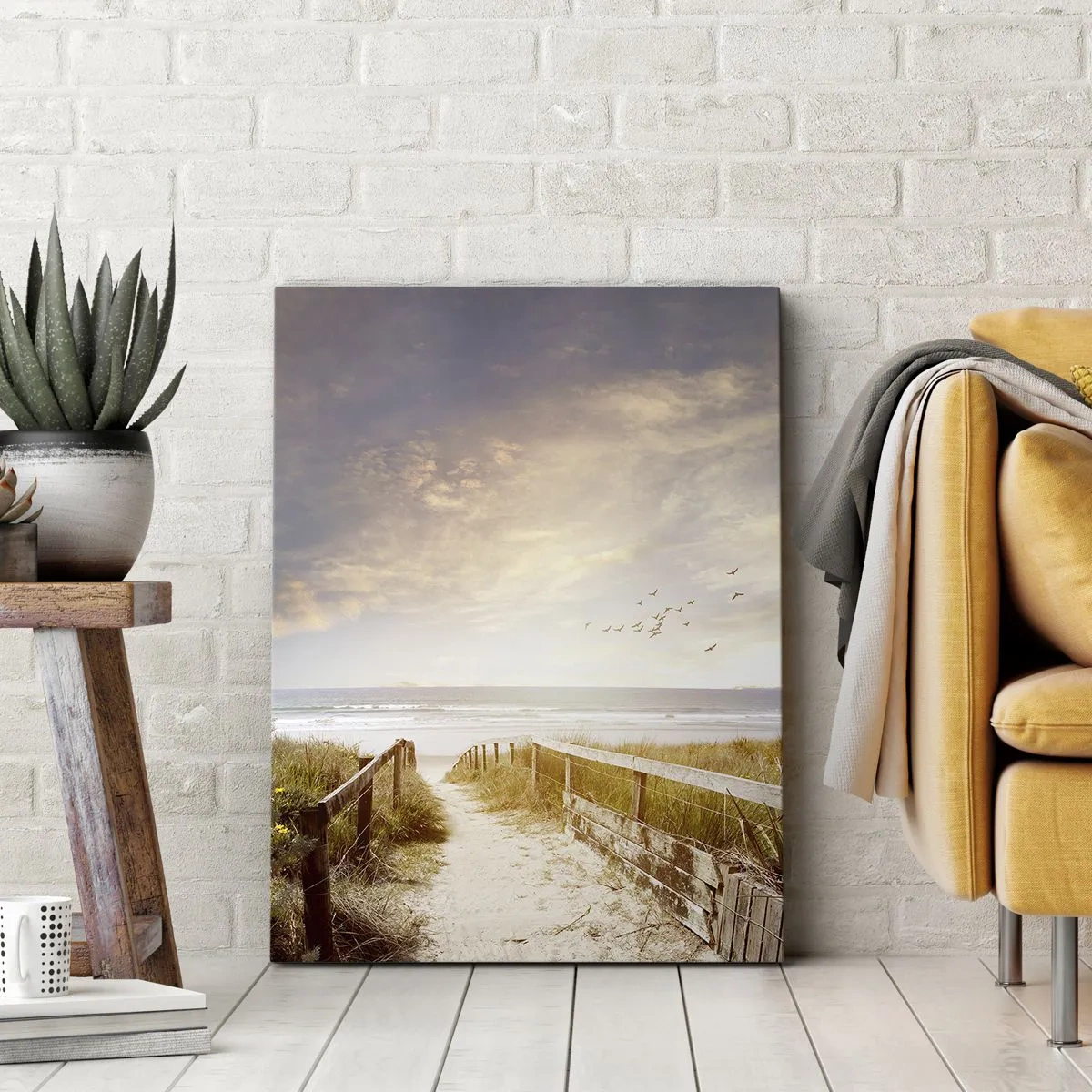 Impression sur toile - Image sur toile - Un espace de paix - 80x120 cm