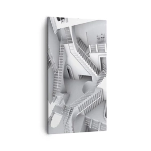 Impression sur toile - Image sur toile - Paradoxes spatiaux - 45x80 cm