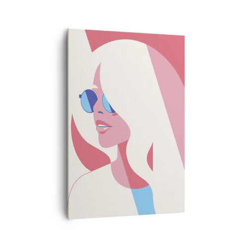 Impression sur toile - Image sur toile - C'était une blonde… - 70x100 cm
