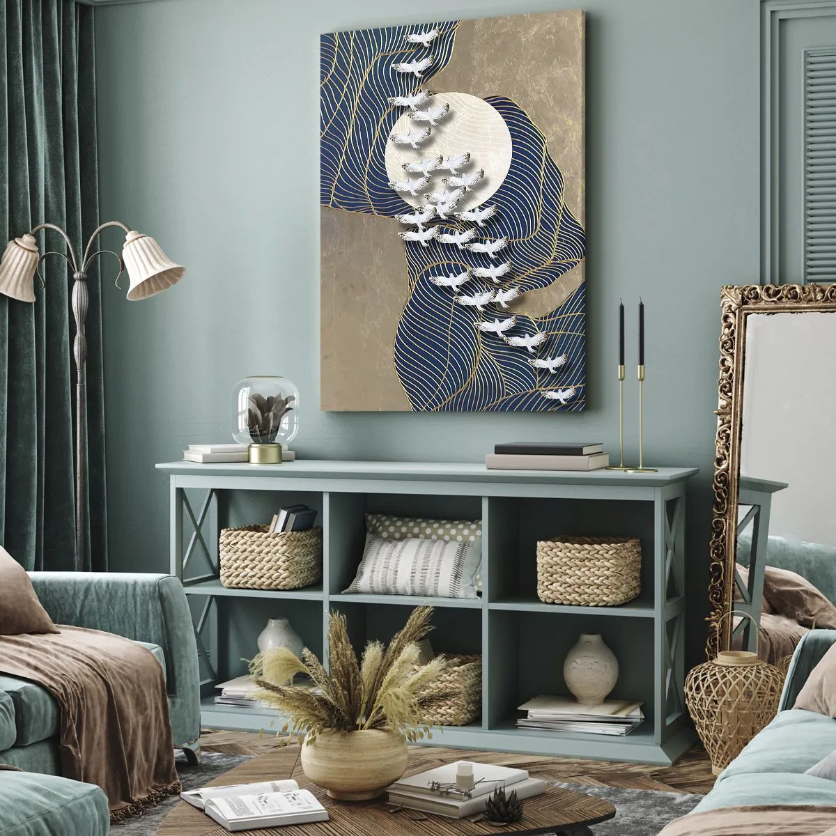 Impression sur toile - Image sur toile - Liberté, errance, communauté - 70x100 cm