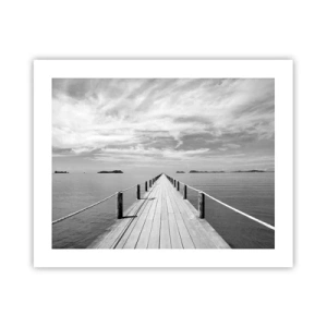 Affiche - Poster - Et peut-être un voyage... - 50x40 cm