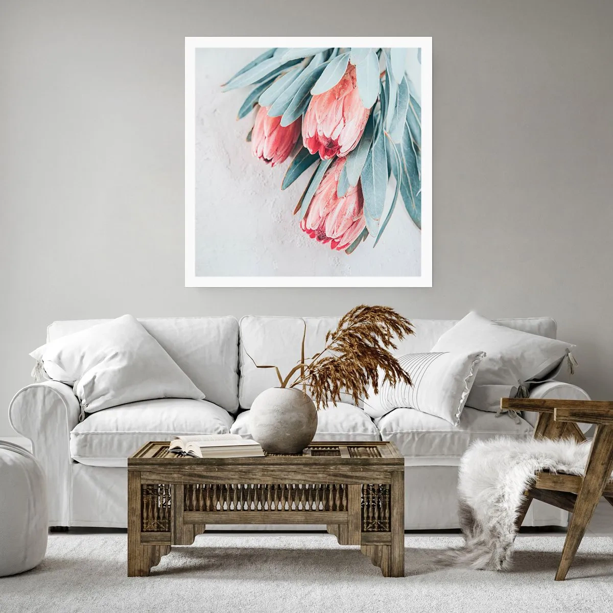 Affiche - Poster - Honte de leur propre beauté - 40x40 cm