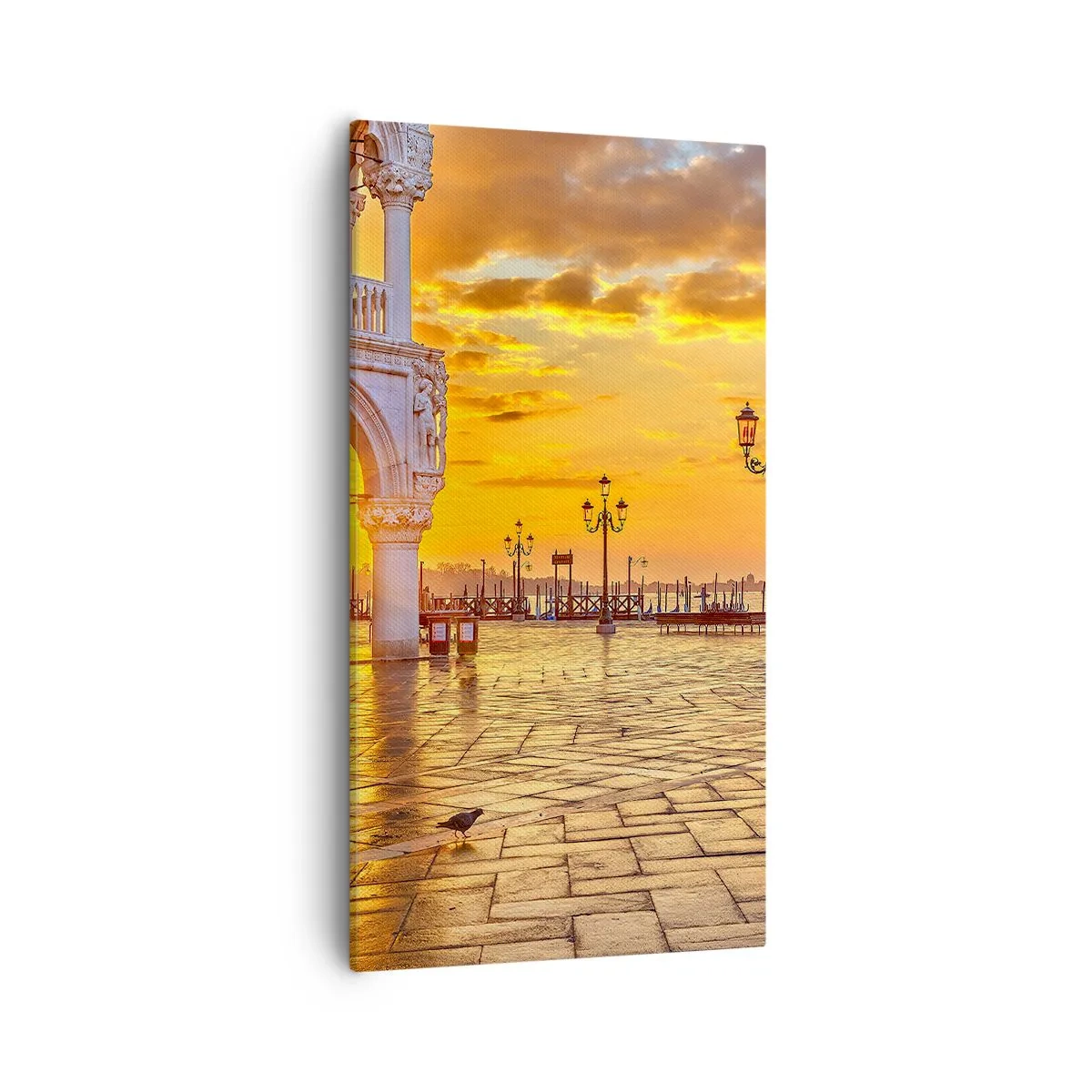 Impression sur toile - Image sur toile - Où est tout le monde? - 55x100 cm