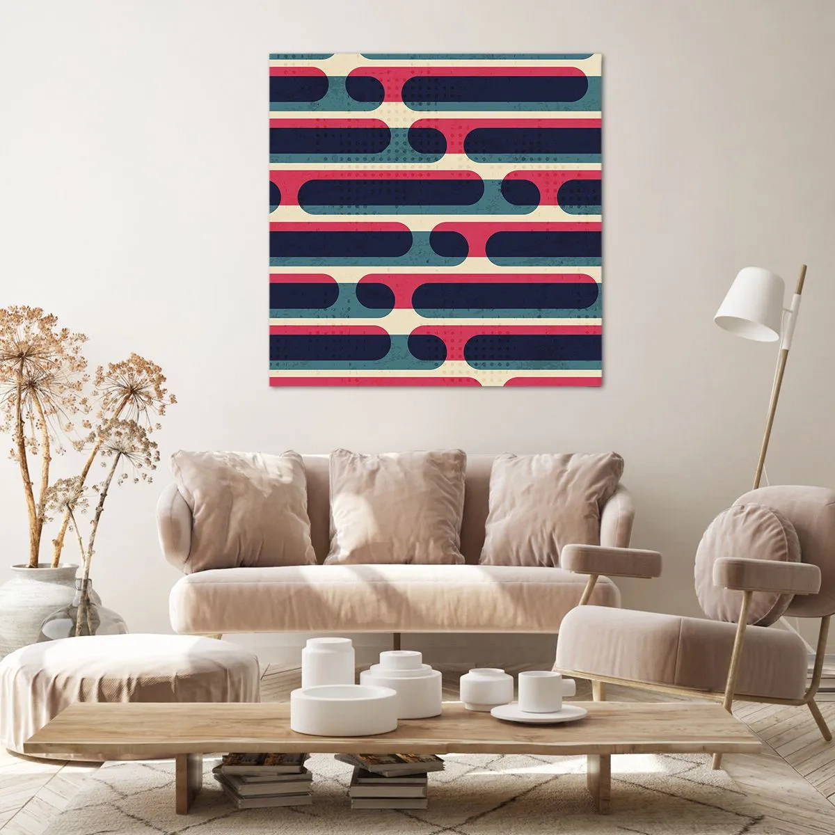 Impression sur toile - Image sur toile - En profondeur et sur l'avant - 60x60 cm