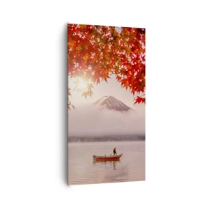 Impression sur toile - Image sur toile - Dans le climat japonais - 65x120 cm