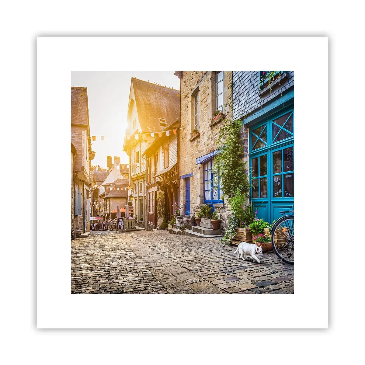 Affiche - Poster - Aux confins du monde - 30x30 cm