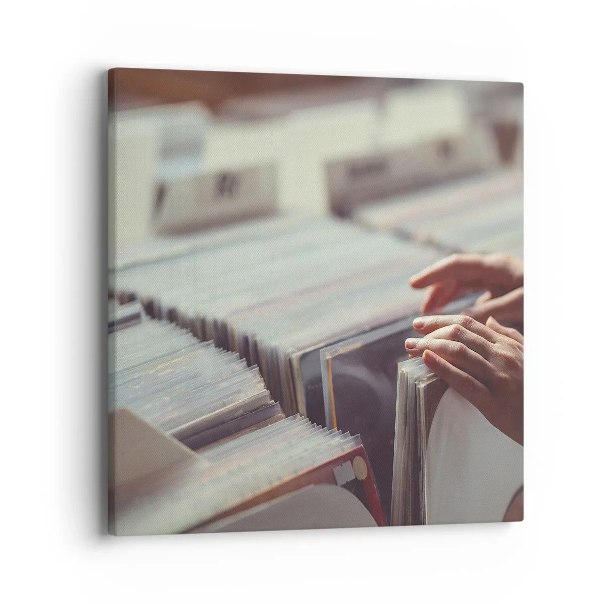 Impression sur toile - Image sur toile - A la recherche d'émotions - 40x40 cm