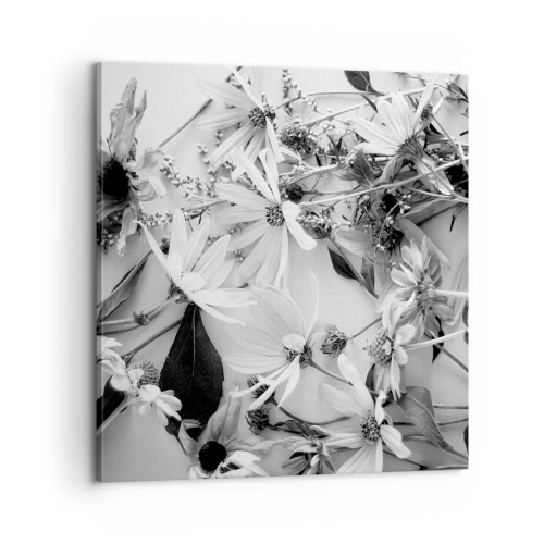 Impression sur toile - Image sur toile - Non-un bouquet de fleurs - 60x60 cm