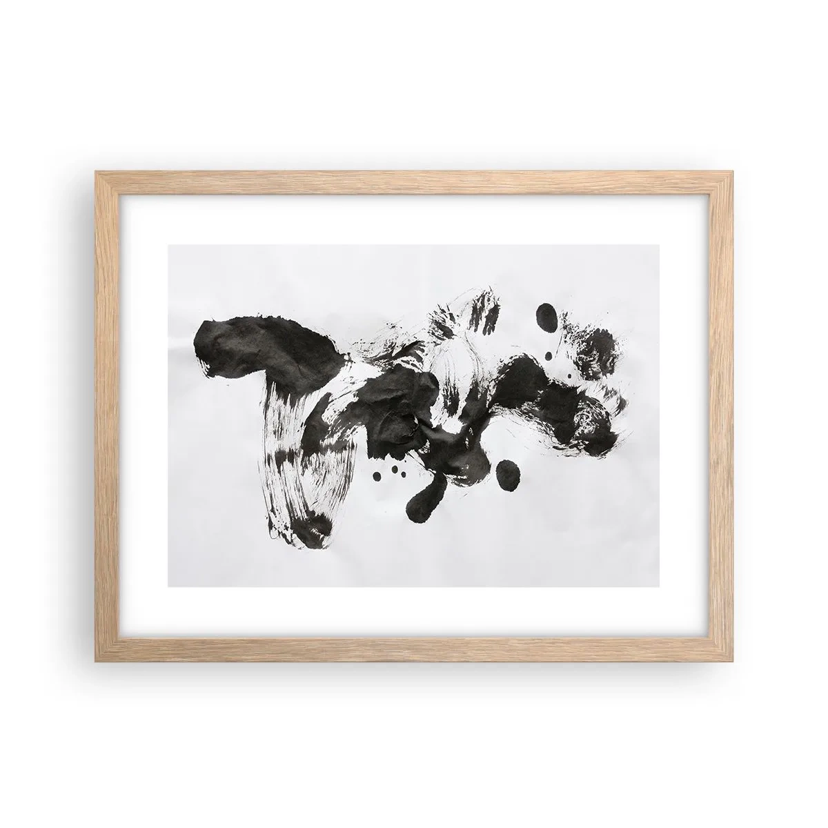 Affiche dans un chêne clair - Poster - De la méthode dans la folie ? - 40x30 cm