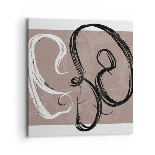 Impression sur toile - Image sur toile - Composition – la recherche de la plénitude - 70x70 cm