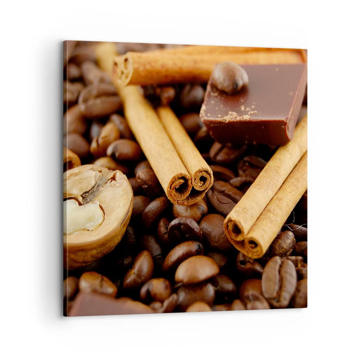 Impression sur toile - Image sur toile - Concert d'aromates - 60x60 cm