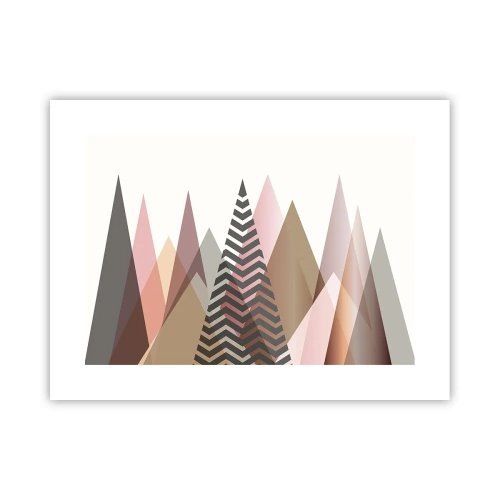 Affiche - Poster - Vue pyramidale - 40x30 cm