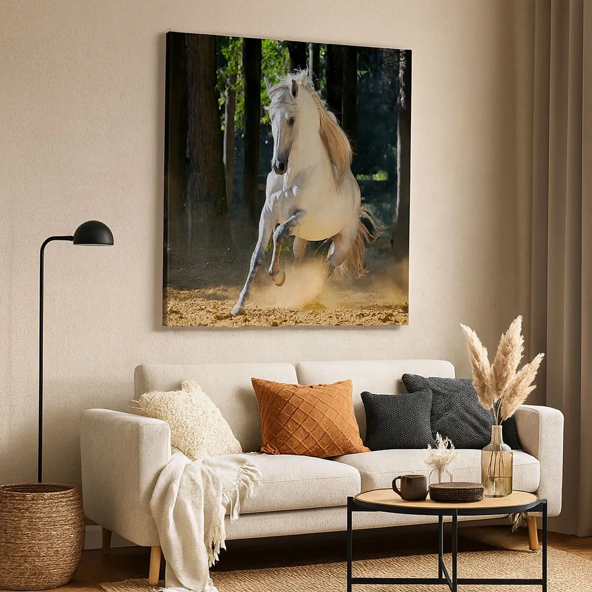 Impression sur toile - Image sur toile - Comme dans un roman fantastique - 30x30 cm