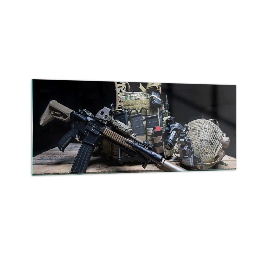 Impression sur verre - Image sur verre - Se reposer! - 100x40 cm