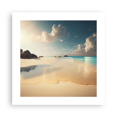 Affiche - Poster - Une journée de rêve - 40x40 cm