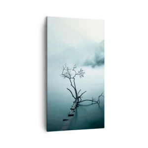 Impression sur toile - Image sur toile - D'eau et de brouillard - 45x80 cm