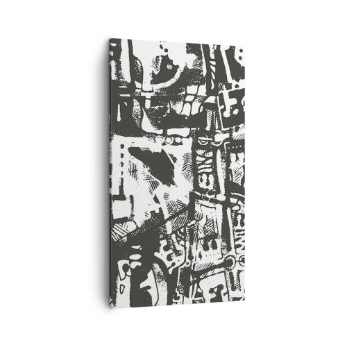 Impression sur toile - Image sur toile - Ordre ou chaos? - 45x80 cm