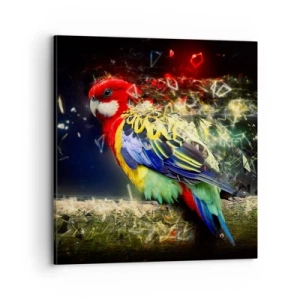 Impression sur toile - Image sur toile - Messager d'éclat - 70x70 cm